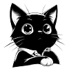 Anime Style Cat