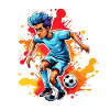 Footballer / Soccer / Pitch / Team