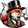 Fuchs mit Pfeife