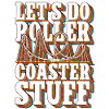 Achterbahn Roller Coaster Rollercoaster Geschenk
