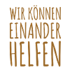 gegenseitig unterstützen