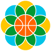 Basketball Mandala Flower