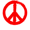 PEACE - Peacesymbol - Friedenszeichen Peacezeichen
