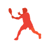 Schläger Squashspieler Squashschläger