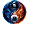 Yin Yang Eau Feu