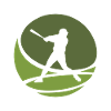 Softballspieler Pitcher Softballschläger