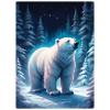 Winterlandschaft Bären 1.2