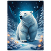 Winterlandschaft Bären 1.1