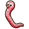 Earthearthworm Funny Cartoon Character