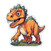 Playful Tyrannosaurus Rex