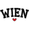 Wien Herz Schrift