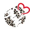 Tenniskamp Bold Tennisspiller Tennis-leopard-kærlighed