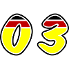 3 Number symbol Germany