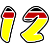12 Symbole numérique Allemagne