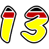 13 Symbole numérique Allemagne