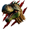 T-Rex Dinosaur Head