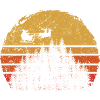 Desert Sunset Camel Silhouette