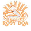C’est un boa rose