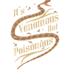 It's venomous not poisonous
