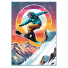snowboard neige et ski