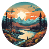 Sunset dreamscape