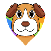 Jack Russell Terrier Arc-en-ciel