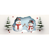 2 small snowmen