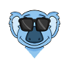 Koala avec des lunettes