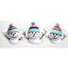 3 cute snowmen