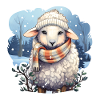 Winter sheep
