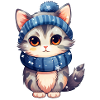 Snow kittens