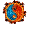 Yin Yang Water Fire
