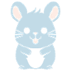 Cute little chinchilla