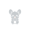 Petit chinchilla mignon
