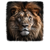 Lions realistic lion