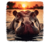 Hippos realistic Hippo