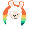 Alpacas Retro Alpaca