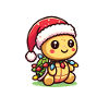 Christmas Fairy Lights Turtle