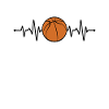 Basketball Herzschlag