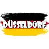 Düsseldorf Deutschland Flagge