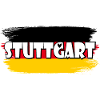 Stuttgart Deutschland Flagge