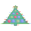 Christmas Tree Optical Illusion