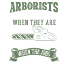 Bûcheron tronçonneuse arboriste