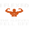 Muskulöse Panzerung durch Flex Humor