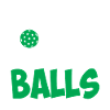 Tapons dans des balles blanches