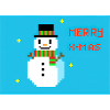 Merry Christmas Snowman