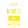 nützt ja nichts
