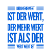 soviel ist der Wert wert