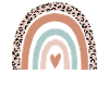 Rechtsanwaltsgehilfin Regenbogen Leopard Lustig Juristisch