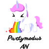 Partymodus AN , Einhorn